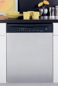 "Quiet" is one of the main features that dishwasher manufacturers promote. Photo: GE