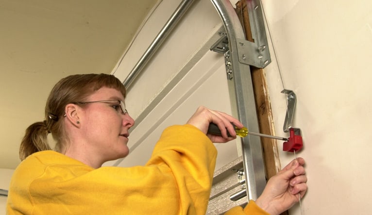 install garage door opener