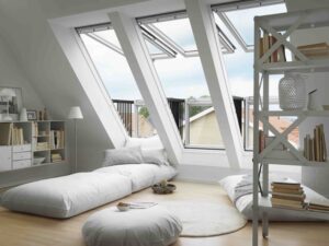 velux fold out cabrrio roof window skylight