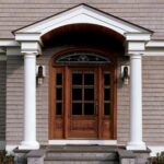 wood entry door system