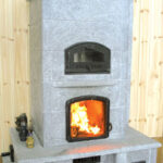 masonry stove offers efficient heating