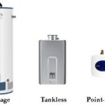 storage, tankless, and point of use water heater