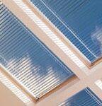 venetian blinds for skylight