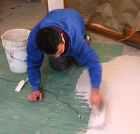 electric radiant floor heating