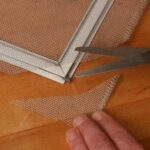 cutting window screen