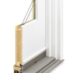 clad wood door construction