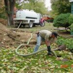 pumping a septic tank