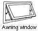 awning window