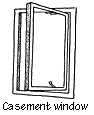 casement window