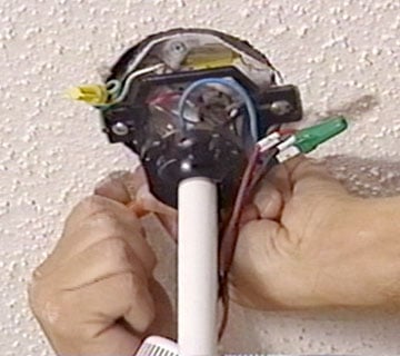 install ceiling fan wiring