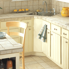 Ceramic Tile Countertop