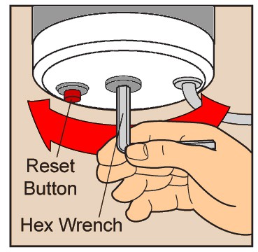 fix jammed garbage disposer