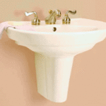 how to install bathroom sink