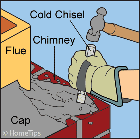 repair chimney cap 1