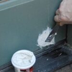 repairing rotted wood