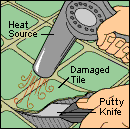 emoving vinyl flooring