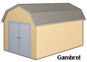 gambrel shed