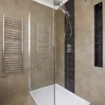 glass shower enclosure