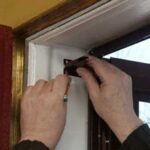 storm door installation