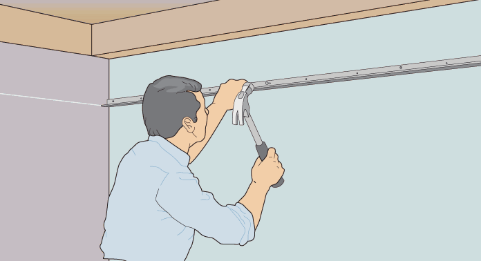 How To Install A Suspended Ceiling, How To Put Up A Drop Down Ceiling