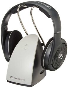 Wireless headphones let one person listen loud while others enjoy the quiet. This bestseller is about $50 on Amazon.