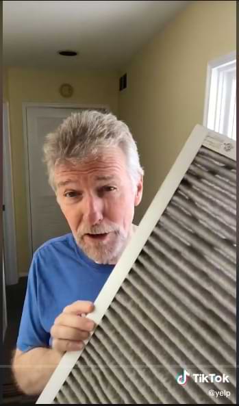 Changing a furnace filter video shows how