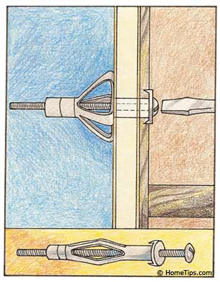 expanding drywall fasteners