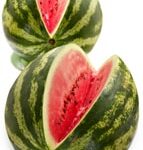 fresh garden watermelons