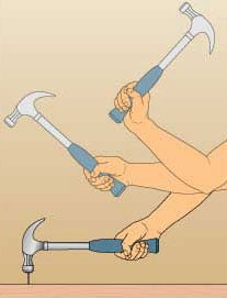 how to swing a hammer