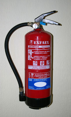 fire extinguisher