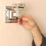 installing sconce light fixture