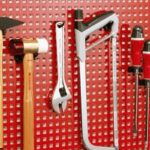 pegboard garage storage system