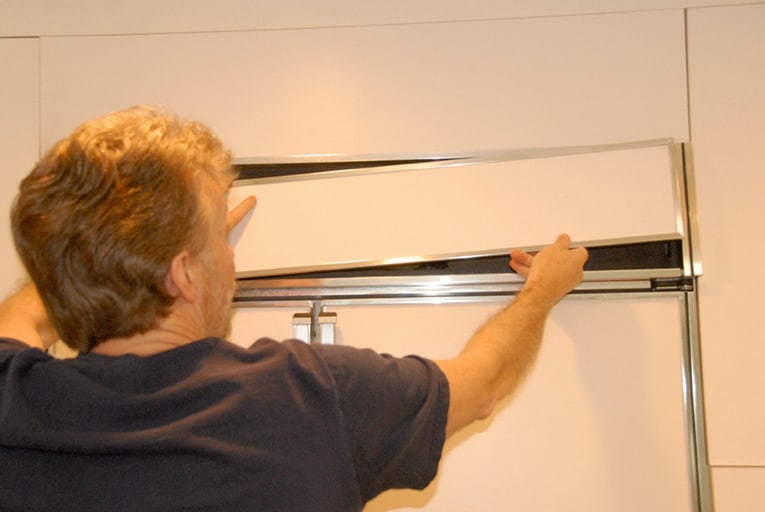 replace refrigerator panel