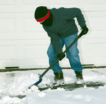 shovel snow