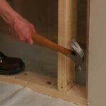 toenailing a wall stud