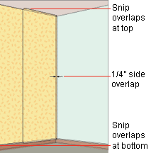 Peel and Stick Removable Wallpaper Installation Part 2