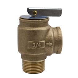 water heater pressure relief valve