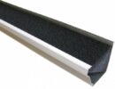 A polyurethane foam gutter guard insert over a white background.