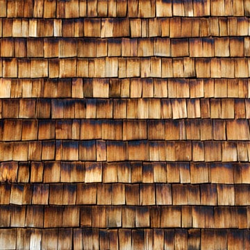 cedar shingle wood roofing