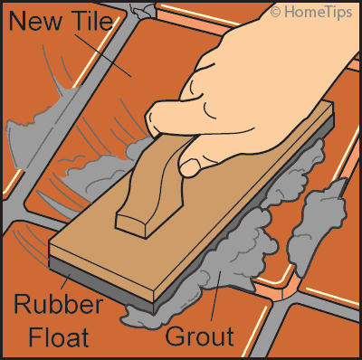 grout floor tile