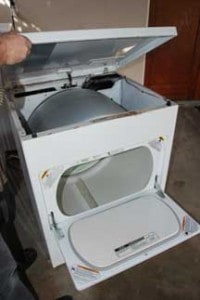 How to Open a Clothes Dryer for Repairs