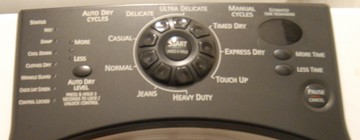 dryer control doesn't advance