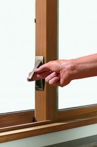 This slider glides effortlessly along its track. Photo: Marvin Windows