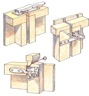 gate latches for fencing