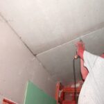 fastening drywall to ceiling