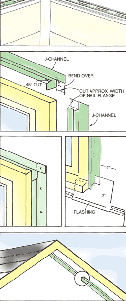 How to Install Vinyl Siding Starter & Trim Strips