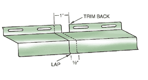 Trim and overlap base molding as shown.