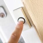 push button for a doorbell