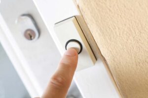 push button for a doorbell