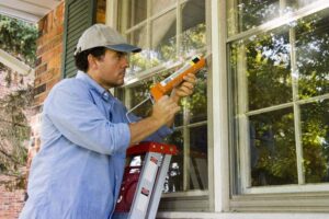 caulking windows energy efficiency